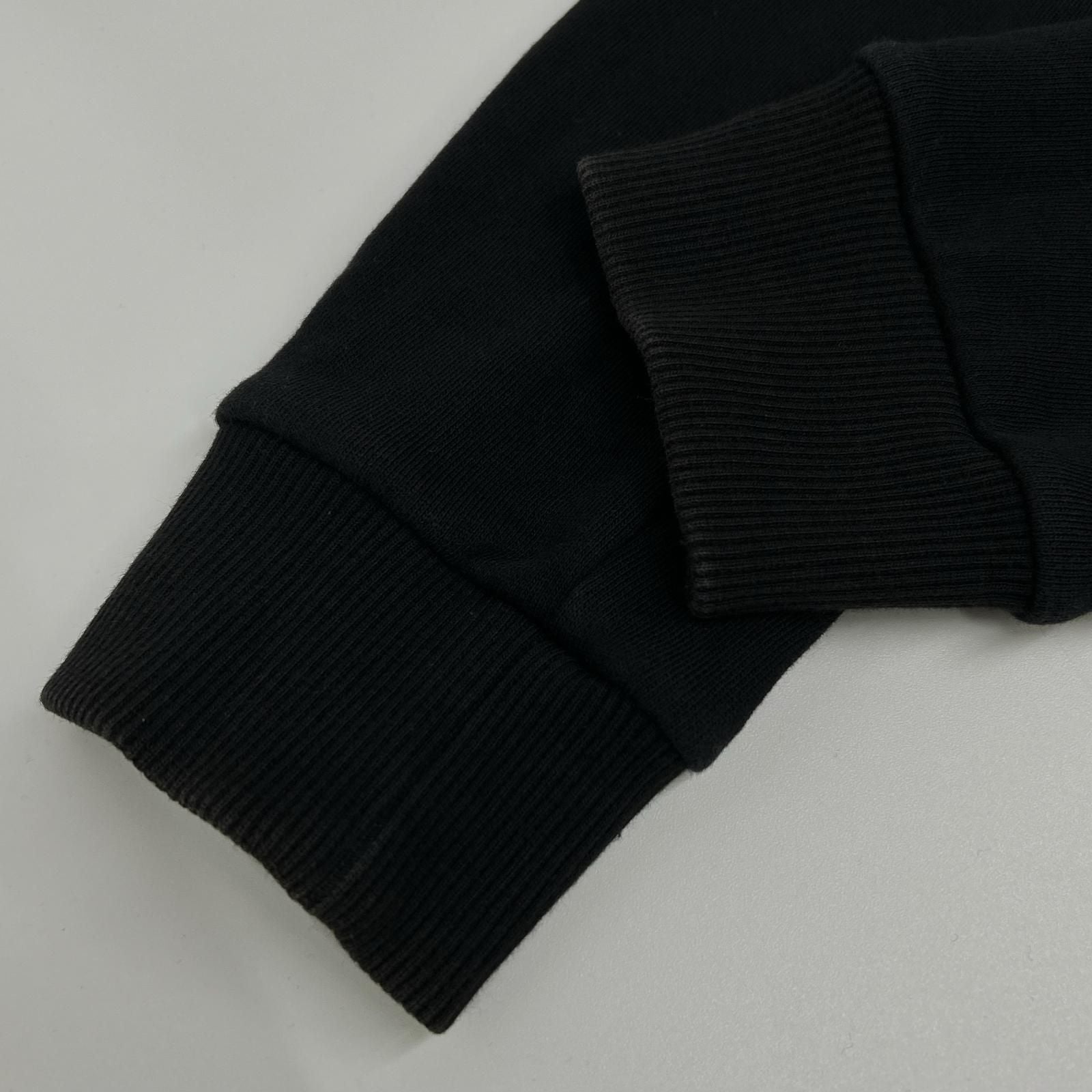Saint Laurent Paris Black One Point Logo Hoodie XS — view 8