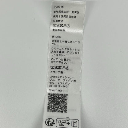 Celine Black Locky Print T-Shirt XS — view 4