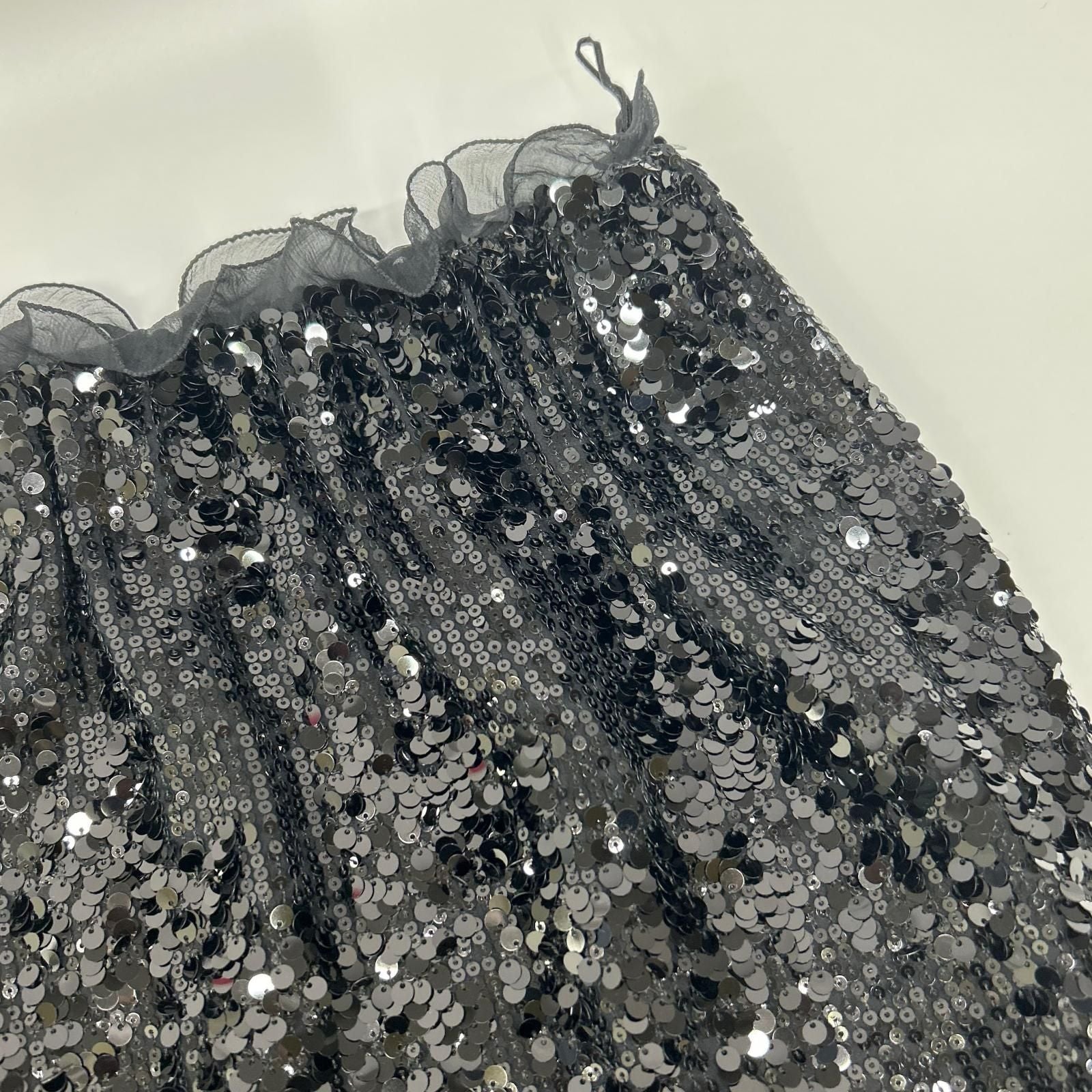 Fendi Black Sequin Skirt 36 — view 8
