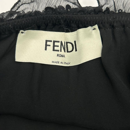 Fendi Black Sequin Skirt 36 — view 3