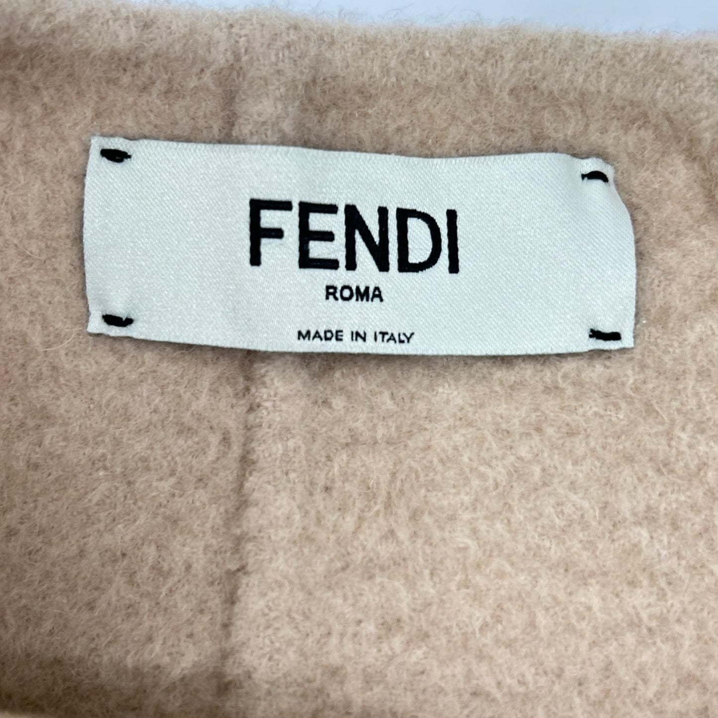 Fendi Pink Flannel Skirt 40 — view 3