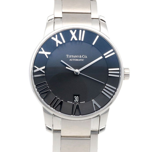 Tiffany & Co Atlas Dome Watch Stainless Steel Automatic Winding Overhauled