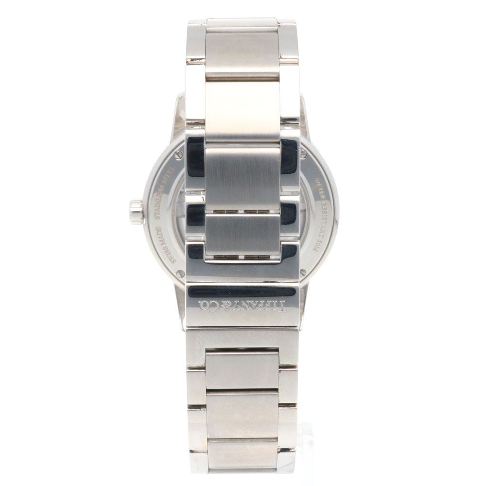 Tiffany & Co Atlas Dome Watch Stainless Steel Automatic Winding Overhauled — view 6