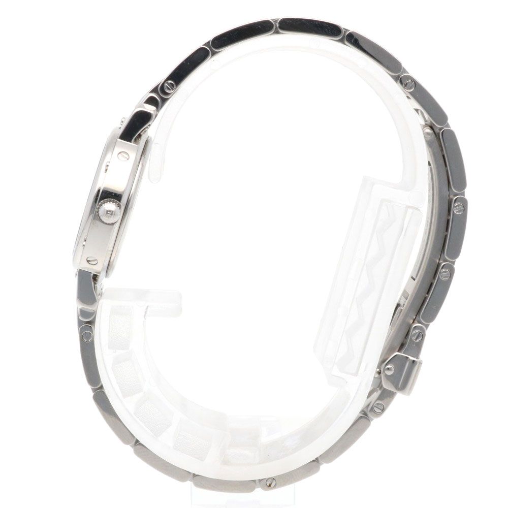 Hermes Clipper Watch Stainless Steel Quartz Overhauled — view 4
