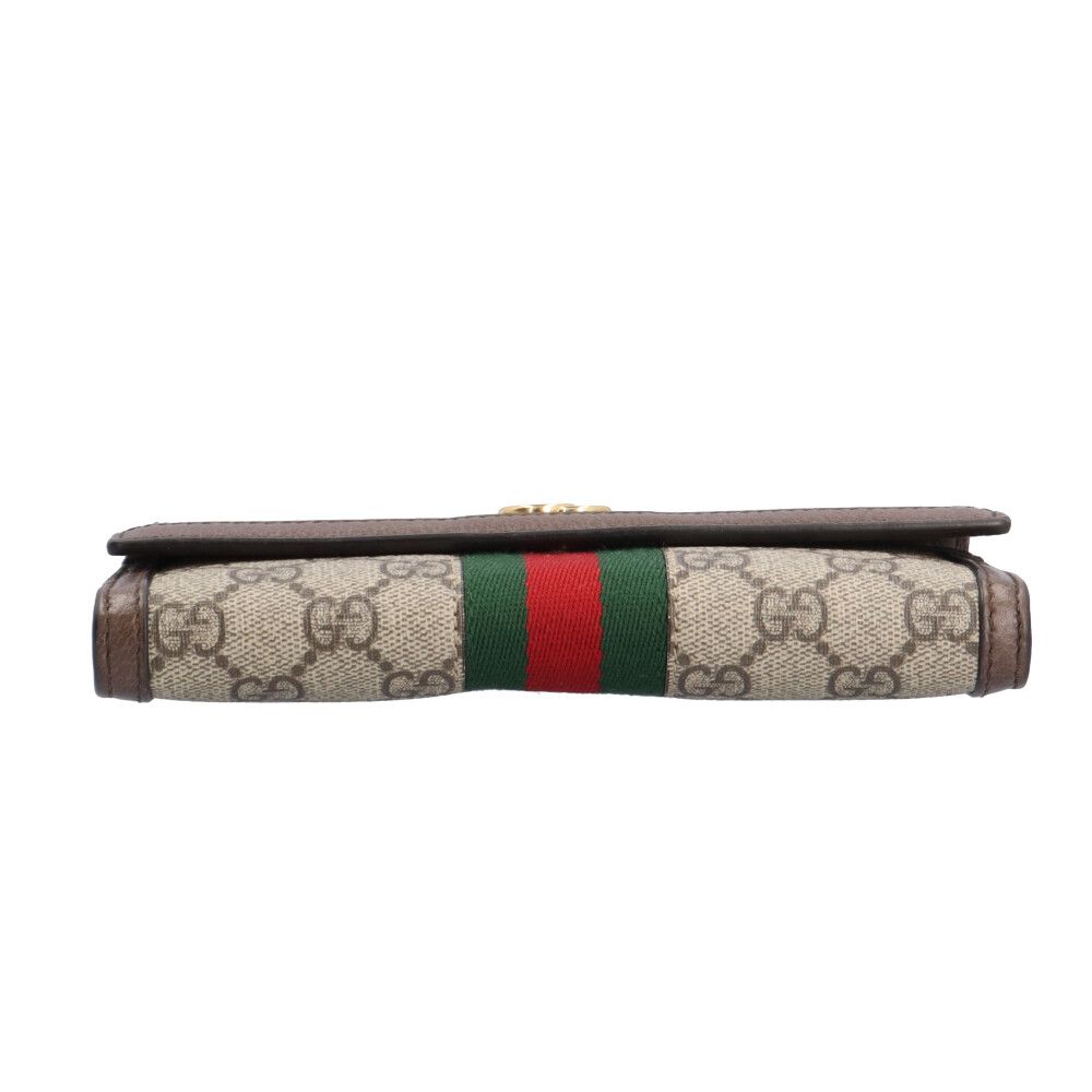 Gucci GG Continental Wallet Sherry Line Supreme Canvas — view 4