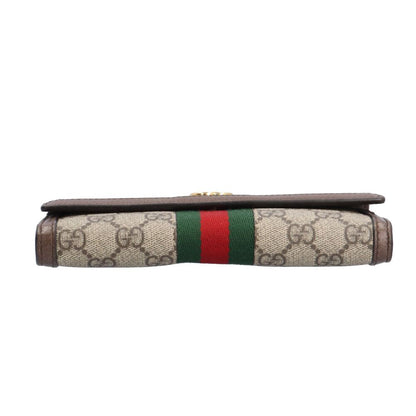 Gucci GG Continental Wallet Sherry Line Supreme Canvas — view 4