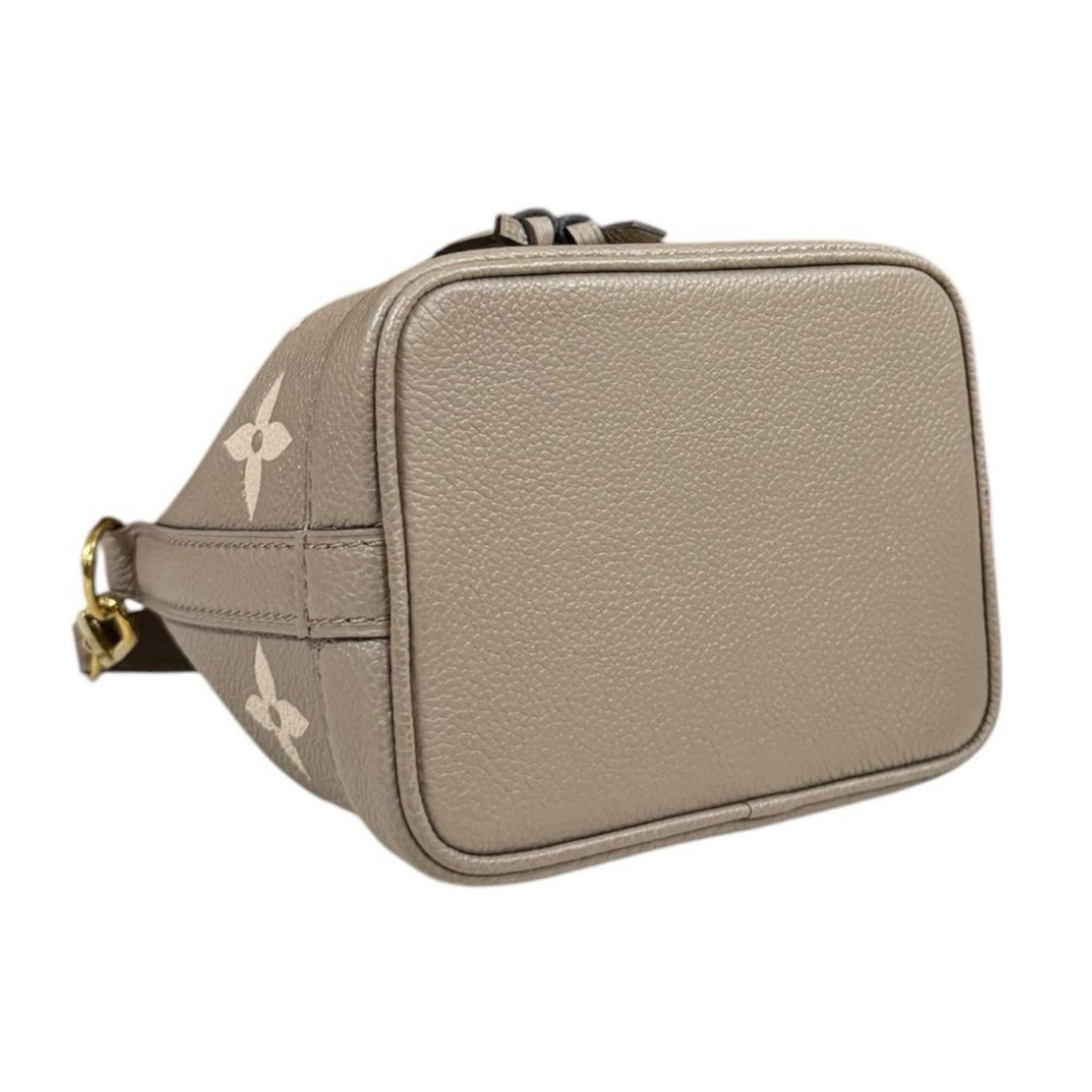 Louis Vuitton Nano Noe Bicolor Monogram Empreinte Shoulder Bag Beige — view 5