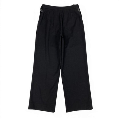 Hermes Martin Margiela Era Side Zip Wide Trousers Pants 36 Dark Brown Hemes — view 2
