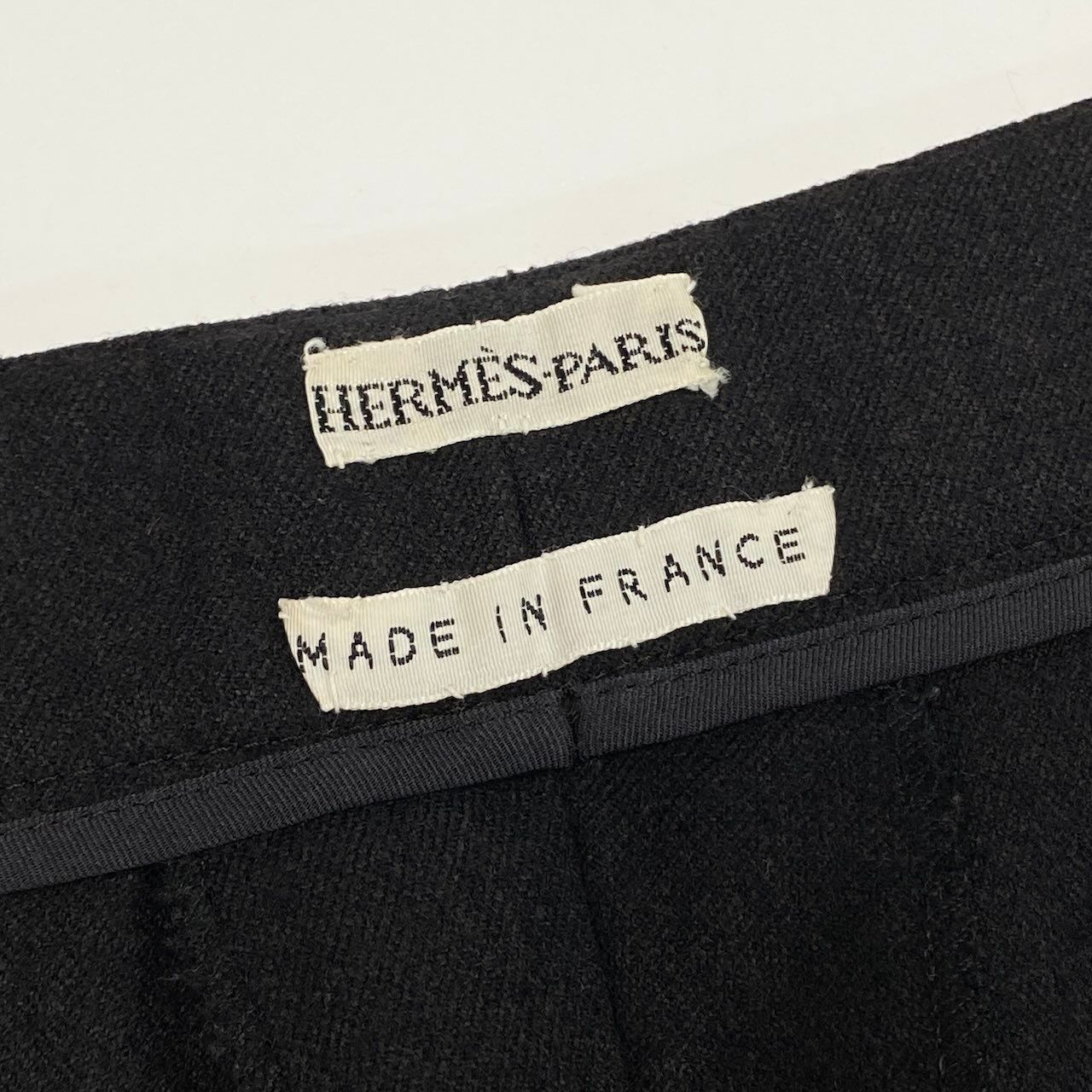 Hermes Martin Margiela Era Side Zip Wide Trousers Pants 36 Dark Brown Hemes — view 8
