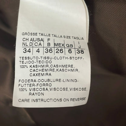 Max Mara Studio Coat 38 Black Cashmere Winter — view 4