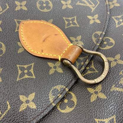 Louis Vuitton Monogram Saint Cloud Shoulder Bag Brown — view 3