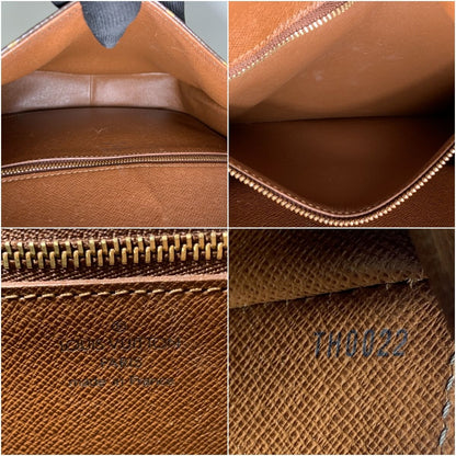 Louis Vuitton Monogram Saint Cloud Shoulder Bag Brown — view 8