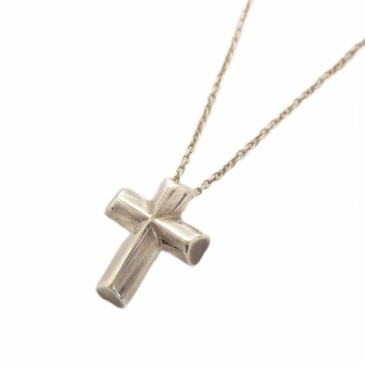 Tiffany & Co Paloma Picasso Tenderness Heart Cross Necklace Pendant 925