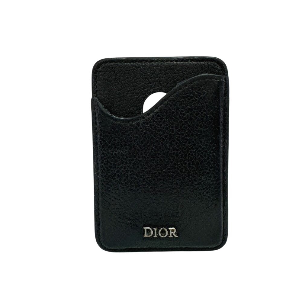 Dior Magnetic Card Holder Logo Case