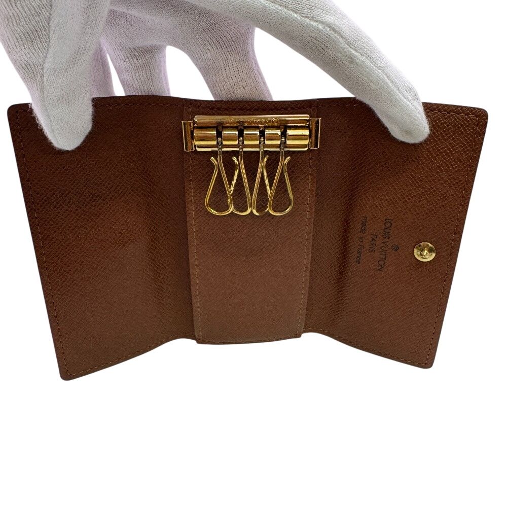 Louis Vuitton 4 Consecutive Logo Multicles 4 Monogram Key Case Key Holder — view 5