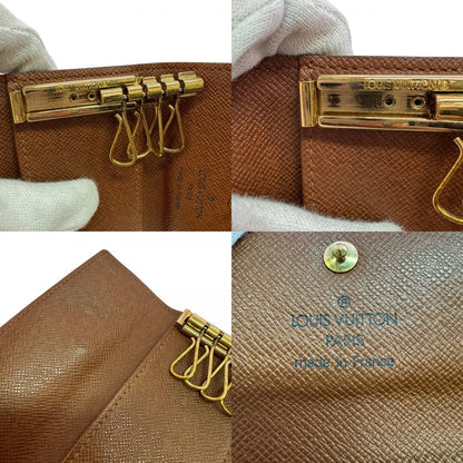Louis Vuitton 4 Consecutive Logo Multicles 4 Monogram Key Case Key Holder — view 7