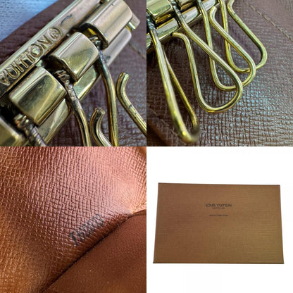 Louis Vuitton 4 Consecutive Logo Multicles 4 Monogram Key Case Key Holder — view 8