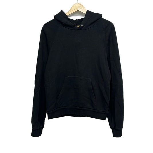 Celine Hoodie Black White Back Logo Pullover