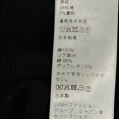 Celine Hoodie Black White Back Logo Pullover — view 4