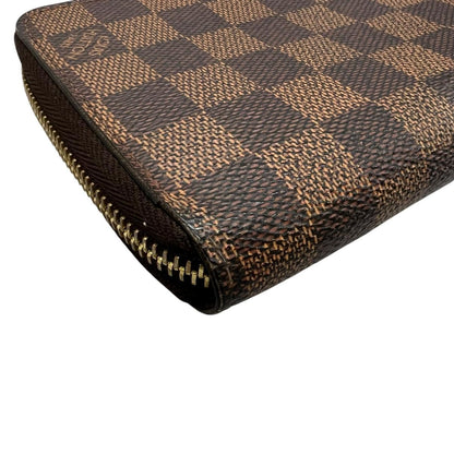 Louis Vuitton Damier Wallet Zippy Brown — view 8