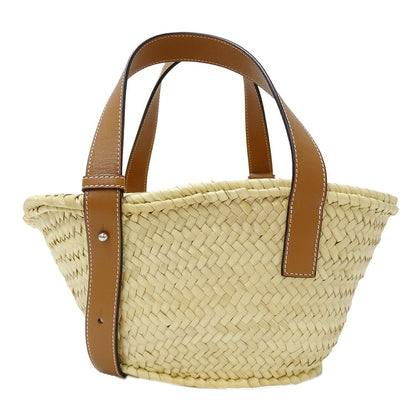 Loewe Bag Handbag Palm Leaf Calf Leather Basket Bag Small Natural Tan Beige — view 2
