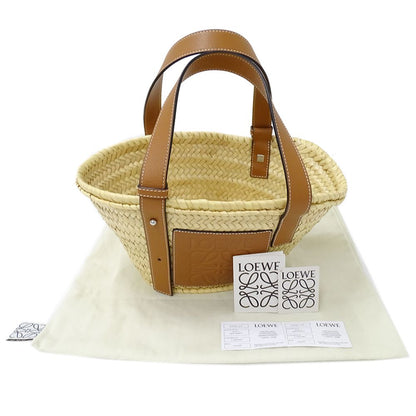 Loewe Bag Handbag Palm Leaf Calf Leather Basket Bag Small Natural Tan Beige — view 7