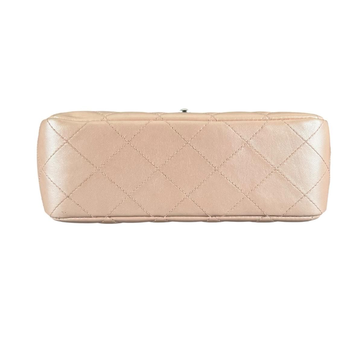 Chanel Lambskin Chain Wallet 19 Shoulder Bag Pink — view 5