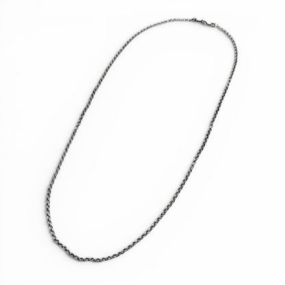Chrome Hearts Roll Chain 925 Necklace Silver 20 Inch — view 3