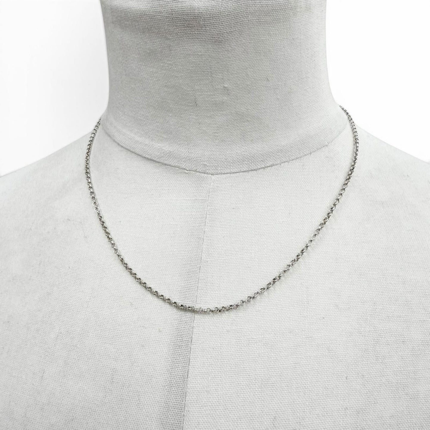 Chrome Hearts Roll Chain 925 Necklace Silver 20 Inch — view 2