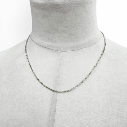 Chrome Hearts Roll Chain 925 Necklace Silver 20 Inch — view 2
