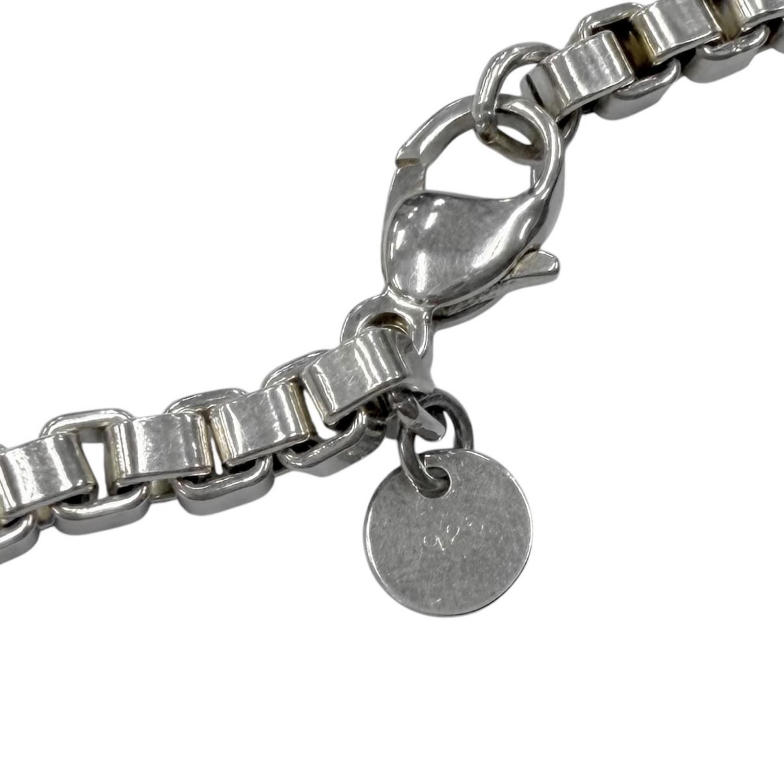 Tiffany & Co Venetian Long Chain Necklace Silver — view 5