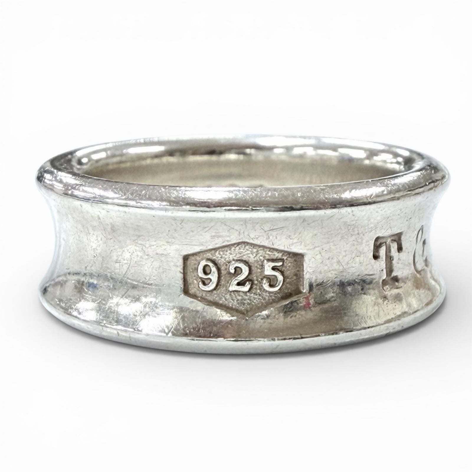 Tiffany & Co Narrow Ring 925 Silver — view 4