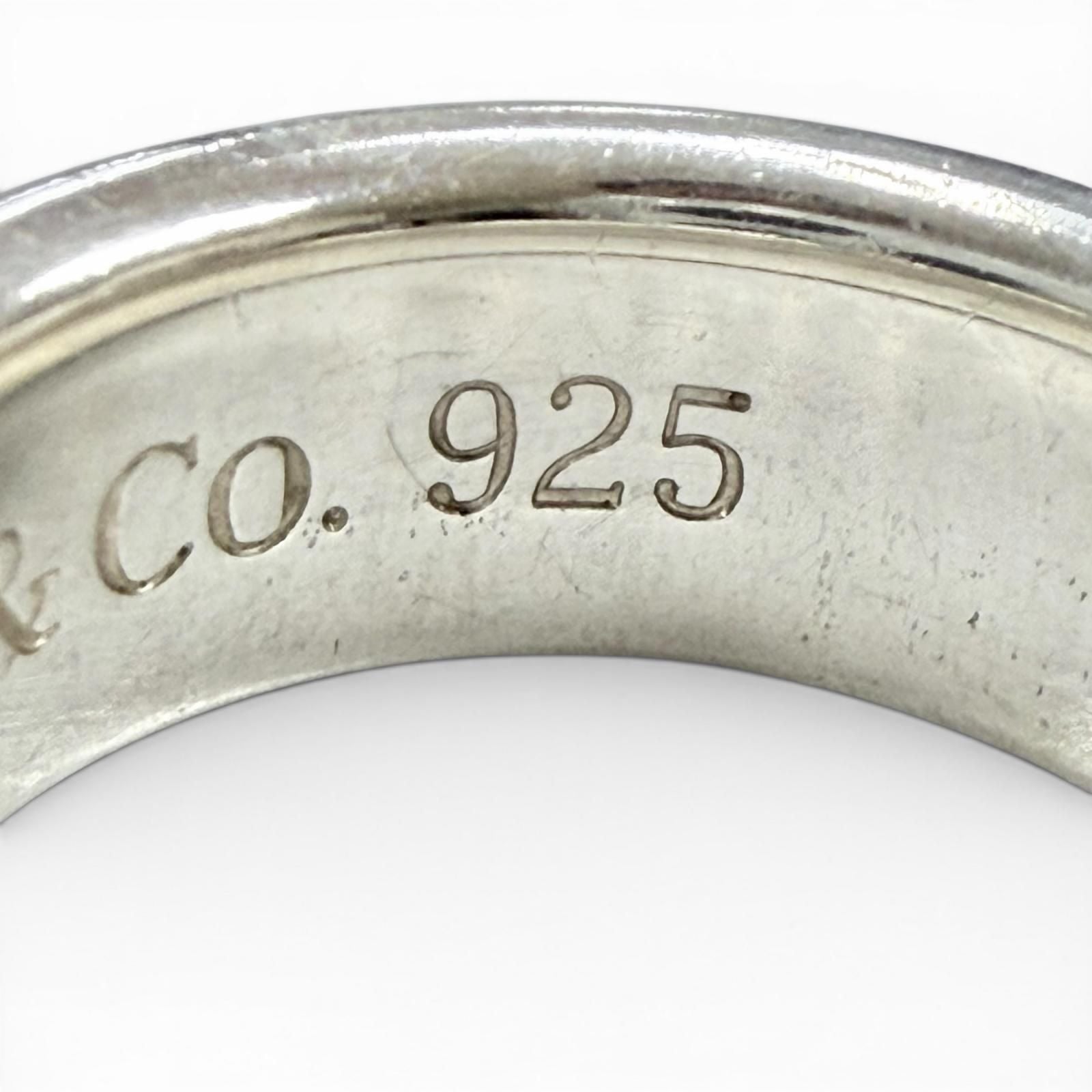 Tiffany & Co Narrow Ring 925 Silver — view 7