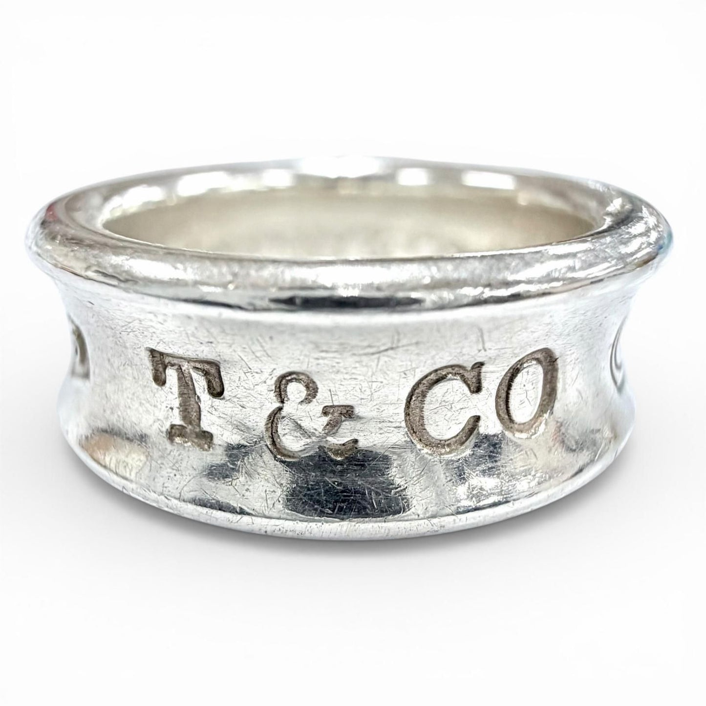 Tiffany & Co Narrow Ring 925 Silver