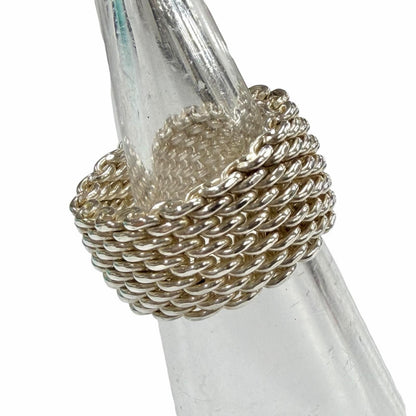 Tiffany & Co Somerset Ring Mesh Silver — view 5