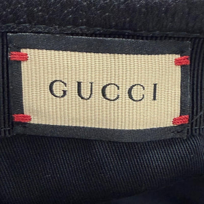 Gucci Off the Grid GG Pattern Leather Hat Baseball Cap Blue Black XL 60 cm — view 9