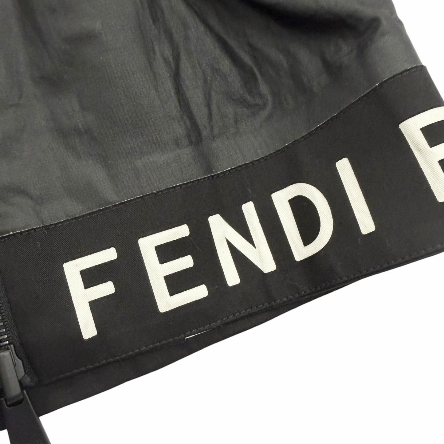 Fendi Tape Coat Black — view 8