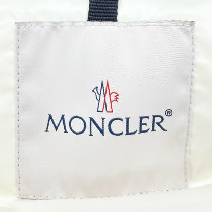 Moncler Abbaye Logo Hooded Zip Up Jacket Black 0 Items — view 8