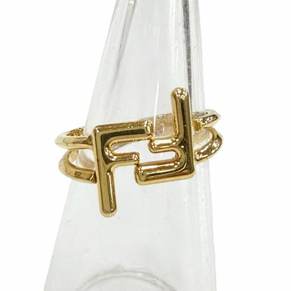 Fendi FF Ring Zucca Gold