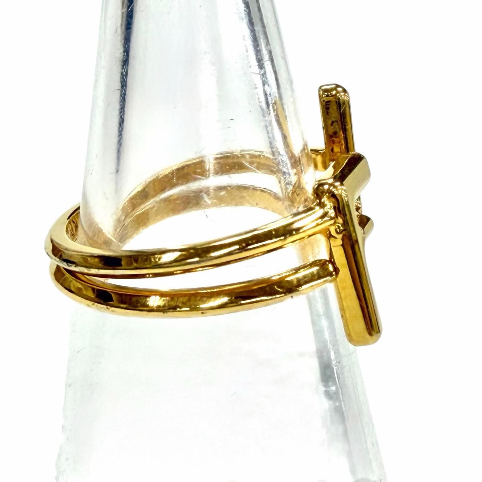 Fendi FF Ring Zucca Gold — view 5