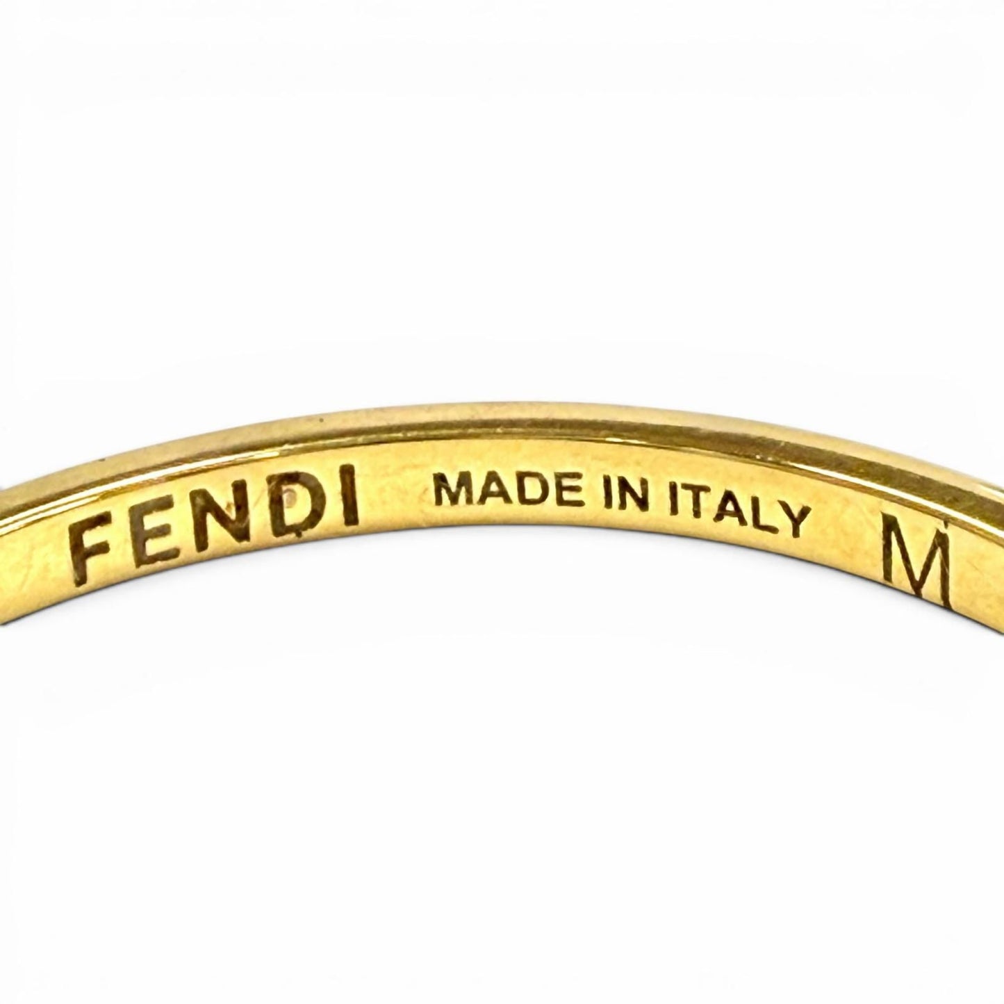 Fendi FF Ring Zucca Gold — view 7