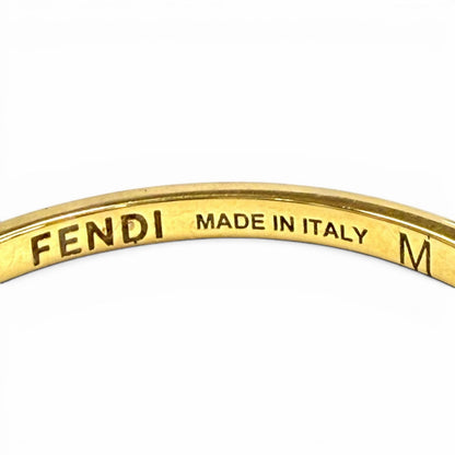 Fendi FF Ring Zucca Gold — view 7