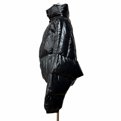 Bvlgari Pyrenex Willow Logo Patch Down Jacket Black 40 — view 2