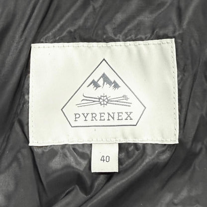 Bvlgari Pyrenex Willow Logo Patch Down Jacket Black 40 — view 7
