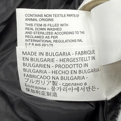 Bvlgari Pyrenex Willow Logo Patch Down Jacket Black 40 — view 9