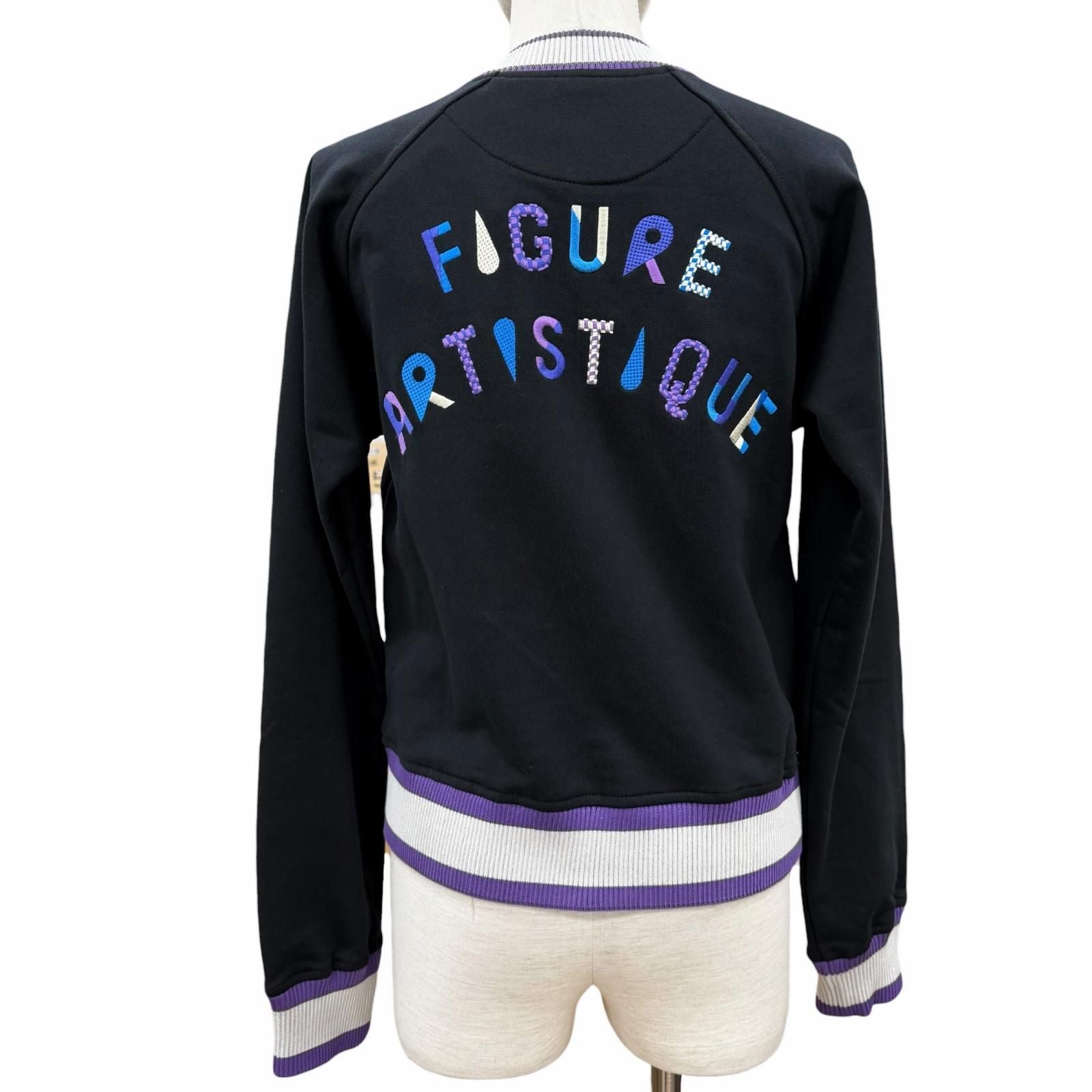 Hermes Figure Artistique Artistic Cotton 100% Sweatshirt Black 34 — view 3