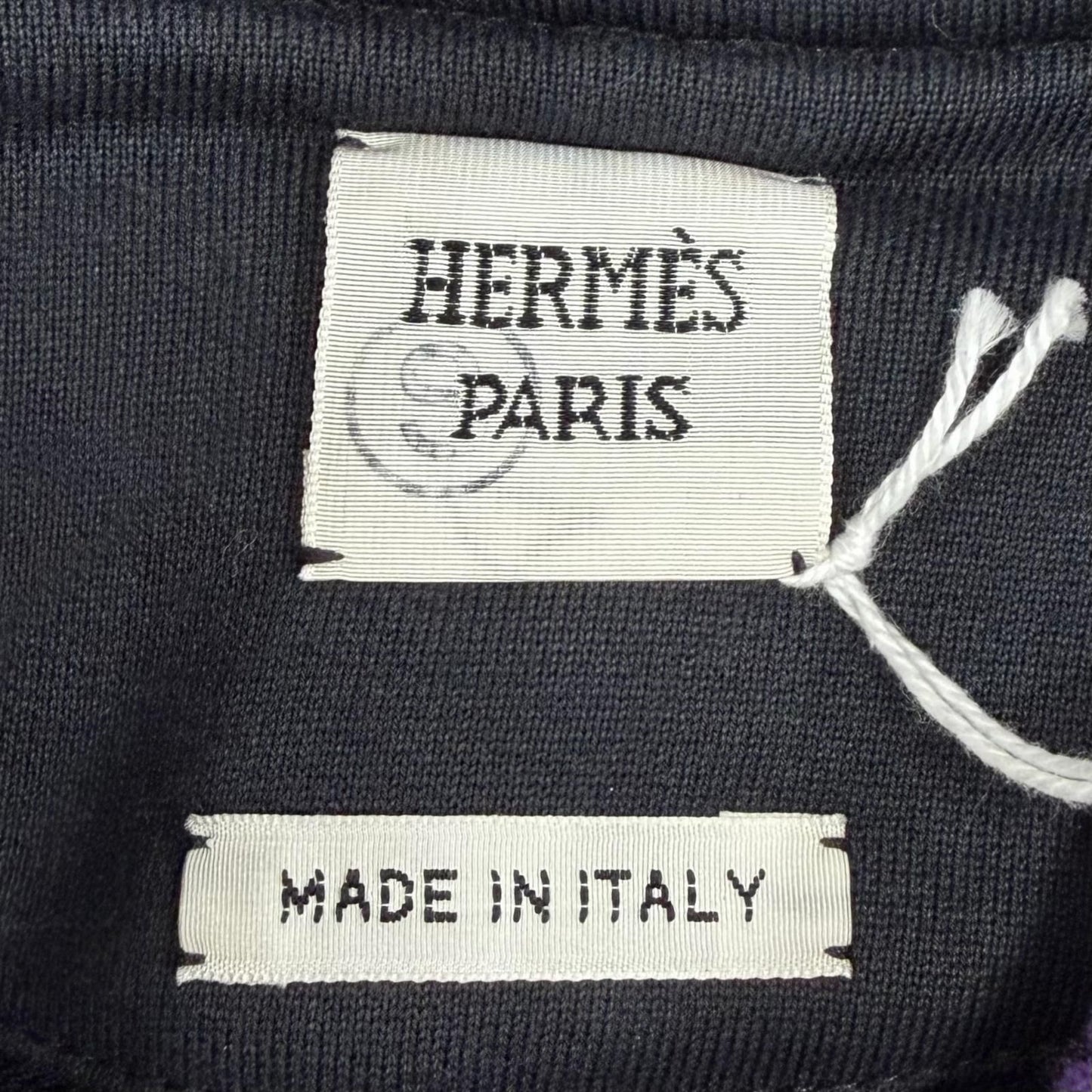 Hermes Figure Artistique Artistic Cotton 100% Sweatshirt Black 34 — view 7