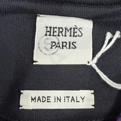 Hermes Figure Artistique Artistic Cotton 100% Sweatshirt Black 34 — view 7
