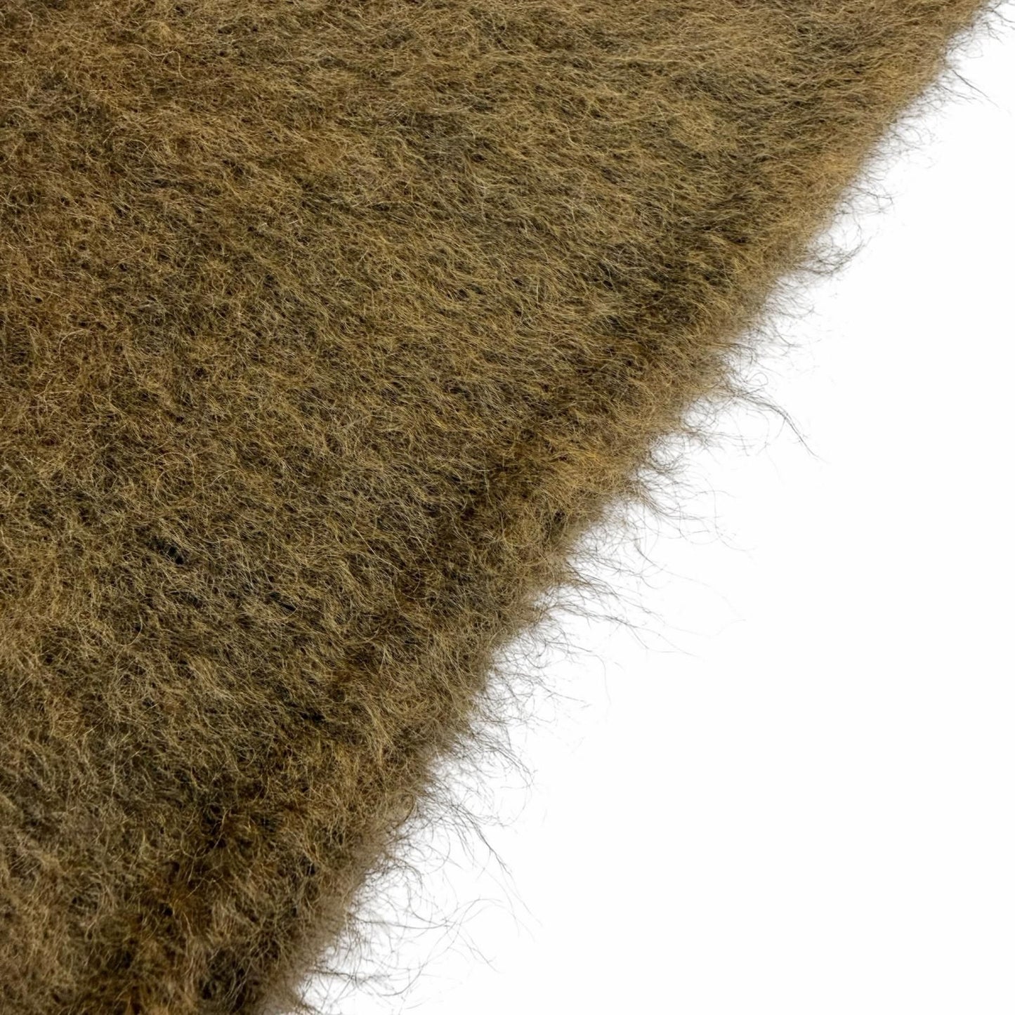Hermes Virgin Wool Silk Mohair Long Sleeve Jagi Knit Sweater Brown 40 — view 5