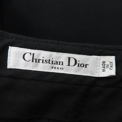 Dior Wool Cashmere Pleated Pants Black 40 — view 7